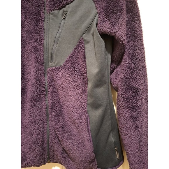 Columbia Sportswear Women's Full Zip Fleece Jacket w/ Side Panel Purple Sz Small - Picture 4 of 9